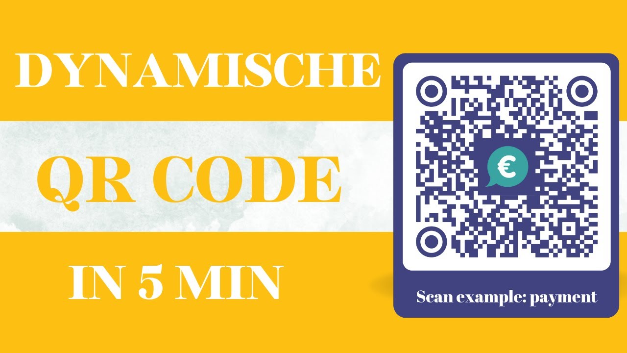Hoe maak je een gratis dynamische QR code aan? YouTube Hoe maak je een gratis dynamische QR code aan? YouTube