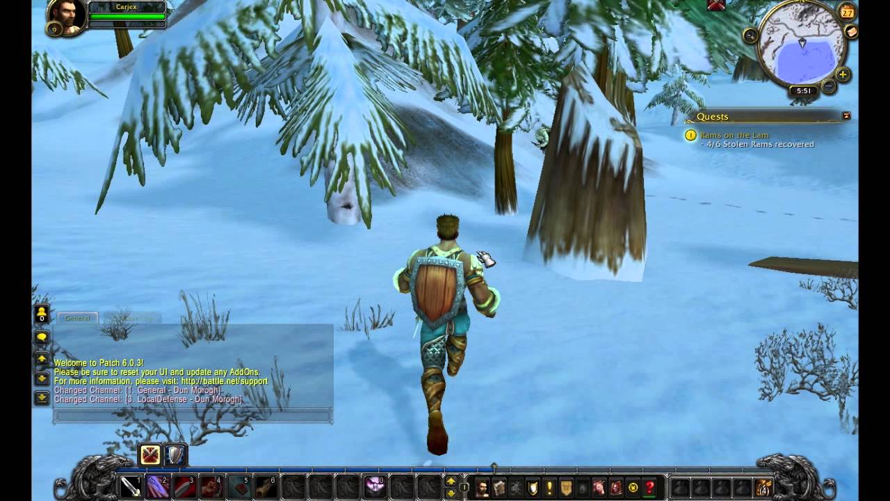 WOW Rams on the Lam quest (How to Whistle)