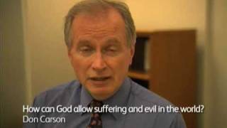 How can God allow suffering and evil in the world?