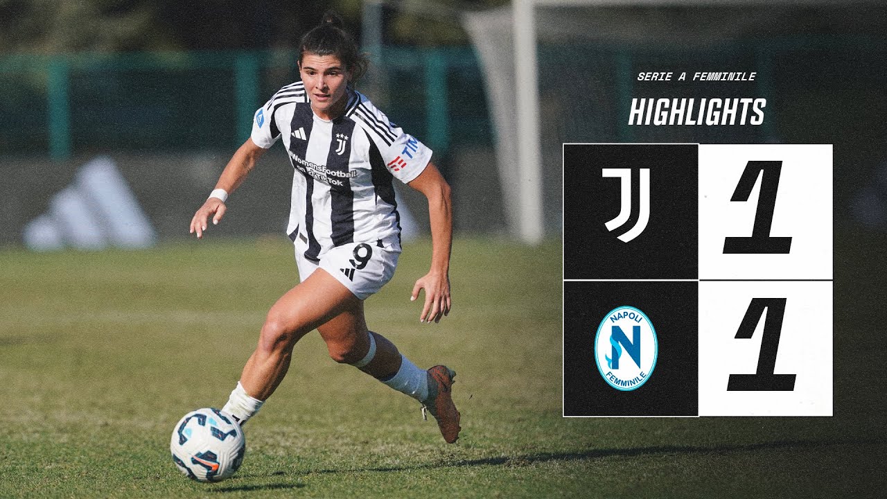 HIGHLIGHTS SERIE A | Juventus Women 1-1 Napoli | Matchday 17