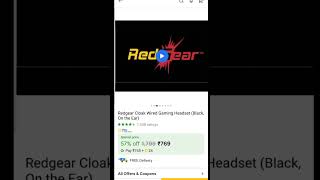 Buy Redgear Gaming Headset from Flipkart #shorts #flipkart #gaming_headset