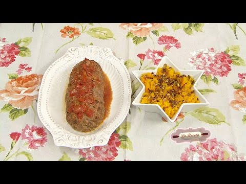 Pastel de carne, jamón y huevo