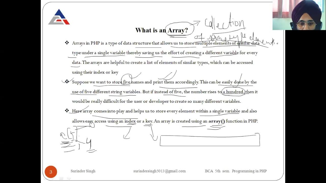Lecture 7 | PHP Array - YouTube