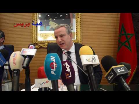 كلمة أوجار بعد تسلمه لحقيبة وزارة العدل من لدن سلفه مصطفى الرميد 