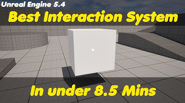 Interaction System || Keyboard Actions + Interact Dot - Unreally Quick
