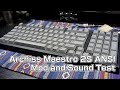 [Archiss Maestro 2S] プレゼントで頂いたキーボードの金属反響音が凄かったので一生モノに改造してみた