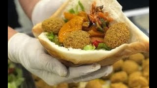 اسرار فلافل المطاعم المقرمشه المنفوشة فيديو خاص Asrar Falafel crispy fluffy restaurants