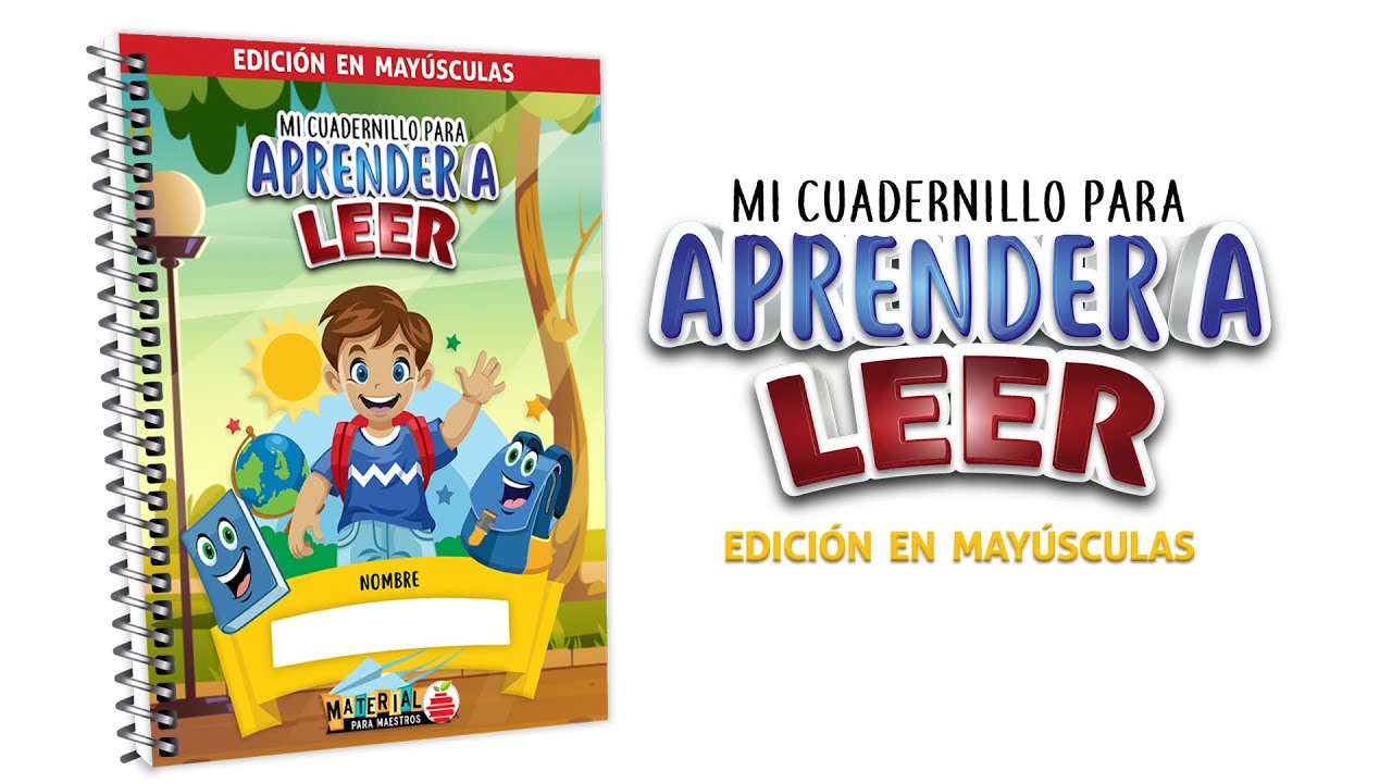 Eso pereza forma Mi cuadernillo para aprender a leer (Edición en mayúsculas) - YouTube