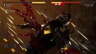 Day one 53% combo with Spawn - Mortal Kombat 11 read description to learn how to do it