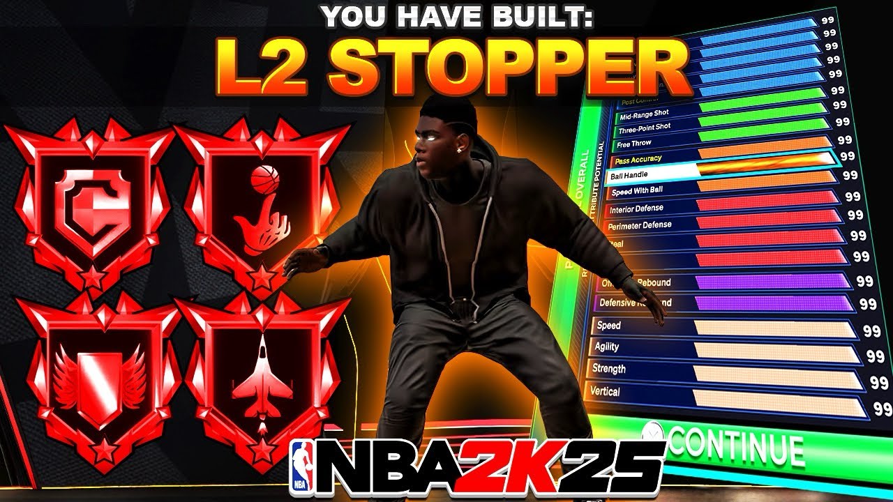 THIS IS THE #1 BEST META LOCKDOWN BUILD ON NBA 2K25! - YouTube