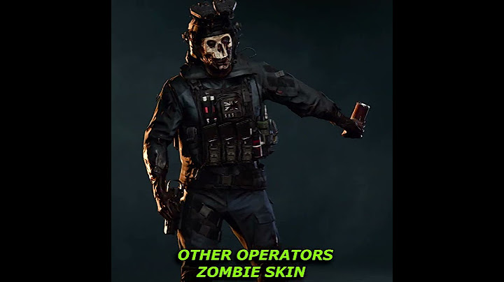 "Alone" Ghost vs Zombie Operators #callofduty #warzone
