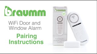 How to Pair Braumm Wi-Fi Door and Window Alarm Sensor to the Braumm App [BRM00803] screenshot 3