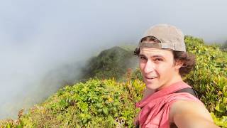 Hiking a Remote Volcanic Island