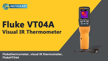 Fluke VT04A Visual IR Thermometer | Non Contact type | High Accuracy | Instrukart