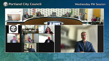 Portland City Council Meeting PM Session 04/17/24