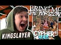 OH MY GOD! BRING ME THE HORIZON 'KINGSLAYER' REACTION | Cypher Reacts