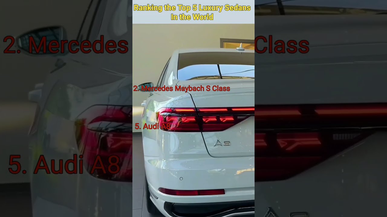 Ranking LUXURIOUS SEDANS