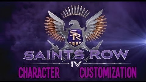 Saints Row 4: Inauguration Station (Character Customization)