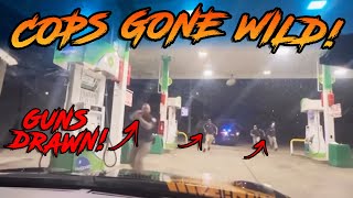 These Cops Pulled GUNS On Street Racers For This?! CRAZY Police Chases  Cars VS Cops #30