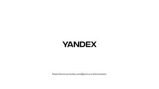 How to pronounce yandex