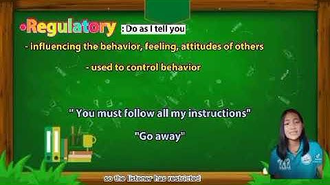 GROUP 9: Hallidays Language Functions