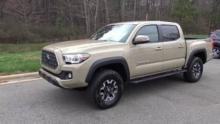 I will give a quick review of my customer's brand new 2018 tacoma trd
off-road in the quicksand color. please come see me if you're looking
for toyota....