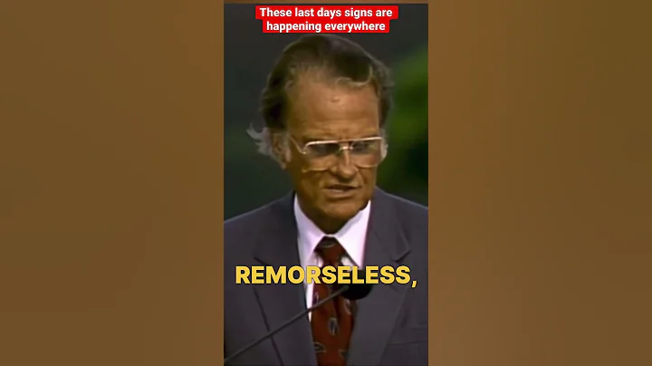 These last days signs are happening everywhere | Billy Graham #shorts #jesus #god