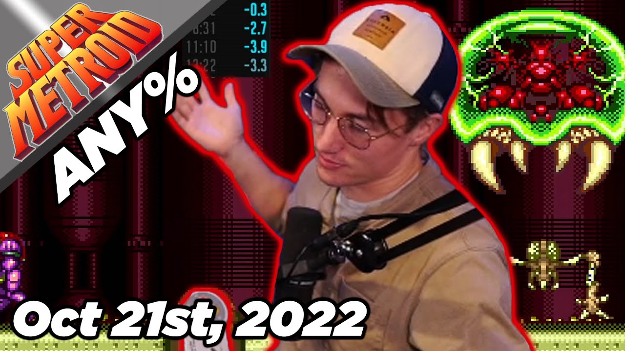 Oatsngoats | Super Metroid Any% Speedruns [Oct 21, 2022]