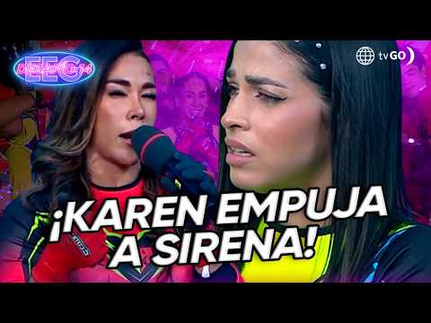 EEG Desafío 14: Karen empuja a Sirena en plena competencia (HOY)