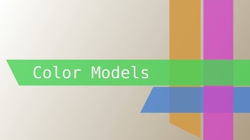 What are Color Models?
