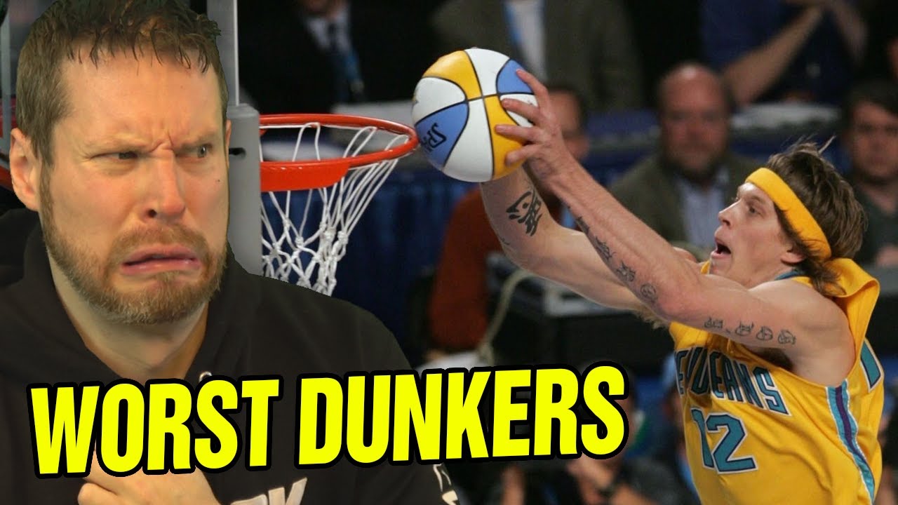 NBA's Worst Dunk Contest Dunkers of ALL-TIME! - YouTube