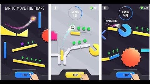 Tricky taps gameplay level 1 to 20 in android
