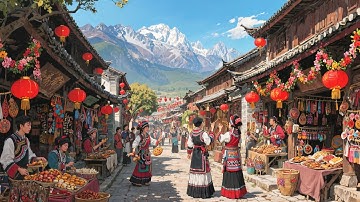 Lijiang, Yunnan🇨🇳 Is This the Most Beautiful Ancient Town in the World? (4K UHD)