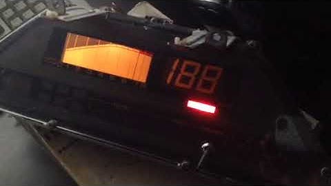 First startup of CRX digi dash