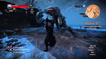 Witcher 3 Killing Cyclops (Death march)
