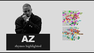 AZ - What&#39;s The Deal - Verse 2 &amp; 3 - Lyrics, Rhymes Highlighted (105)