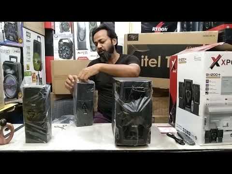 Xpod Bt 1200+ Woofer Speaker || Unboxing Review Soundtest || New (@Redon Webtv )