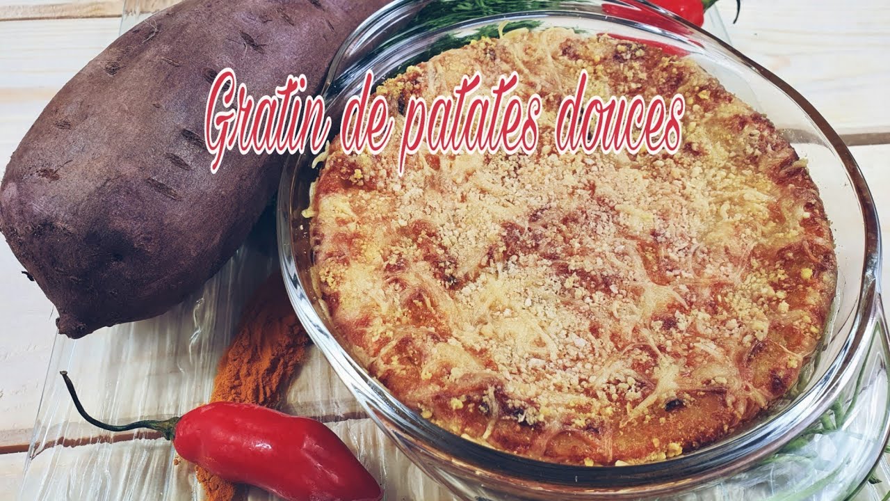#112 Gratin de Patates Douces🍠 (au lait de coco 🥥).