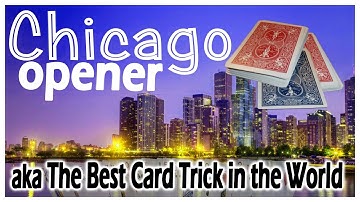 Chicago Opener with a twist | Best Card Trick in the World | Learn a Classic Magic Card Routine