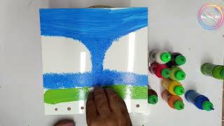 (01) Easy torneto Painting ideas| Water landscape| Master Art