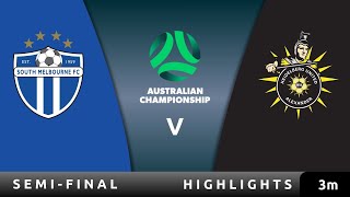 Aguek sends Hellas to Aust. Championship Final I South Melbourne FC v Heidelberg United FC