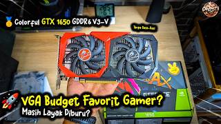 🔥 Review Colorful GTX 1650 GDDR6 V3-V: VGA Budget yang Masih Bikin Takjub!
