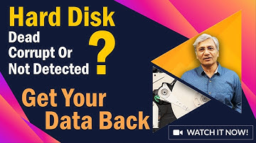 Hard disk corrupt हो गया है || Data Recovery Services