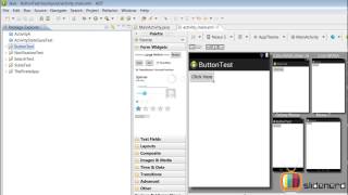 18 Android Tutorial For Beginners  5 ways to Handle Button Click Part 1 HD