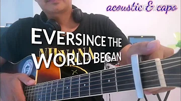 EVERSINCE THE WORLD BEGAN by: Survivor acoustic guitar capo cover