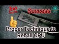 CPU Reballing Techniques | Mobicare UD?,
