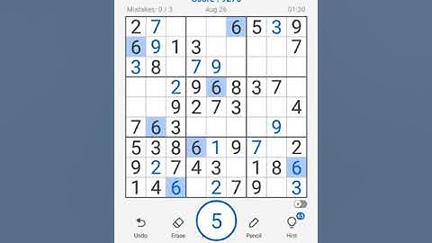 Sudoku Free Classic Puzzles Mobile | Daily Challenge August 26, 2022