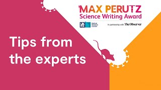 Science writing tips from the experts
