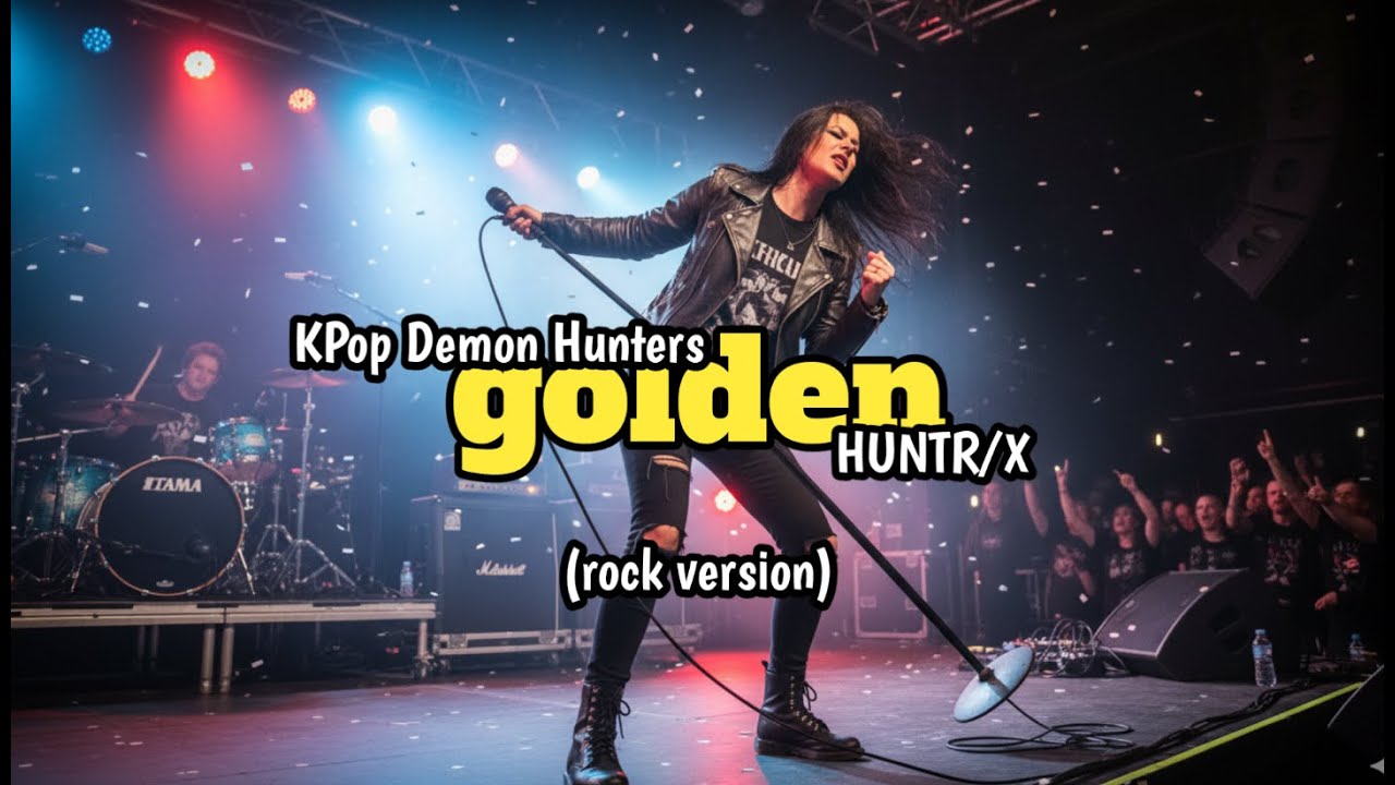 “Golden” | KPop Demon Hunters | Alternative Rock Version