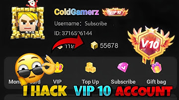 I Hack VIP 10 Account In BlockmanGO | Very rich account | #viral #blockmango
